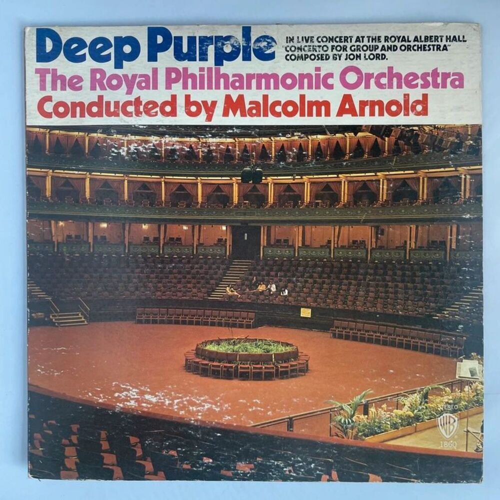 Deep Purple Live Albert Hall Used Vinyl Record Classic Rock G